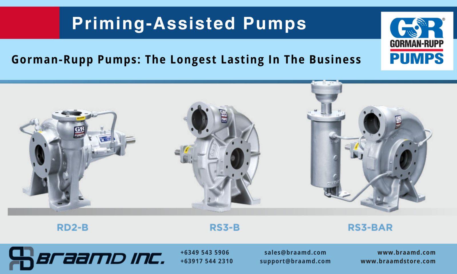 Gorman-Rupp Priming-Assisted Pumps