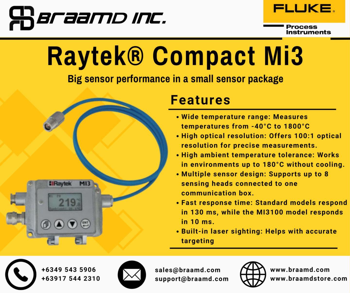 Raytek Compact Mi3: Elevating Precision in Temperature Sensing