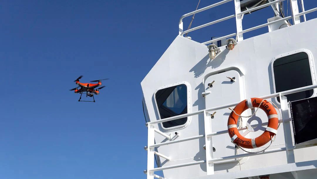 Waterproof Drone for Ship Inspection