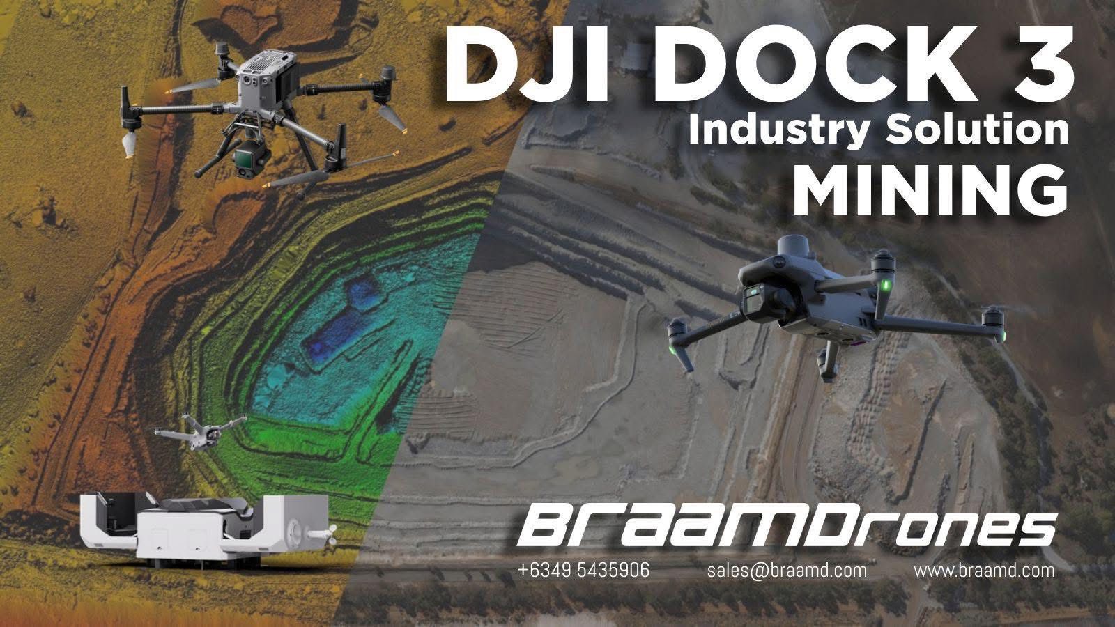 DJI Dock 3 for Mining Industry