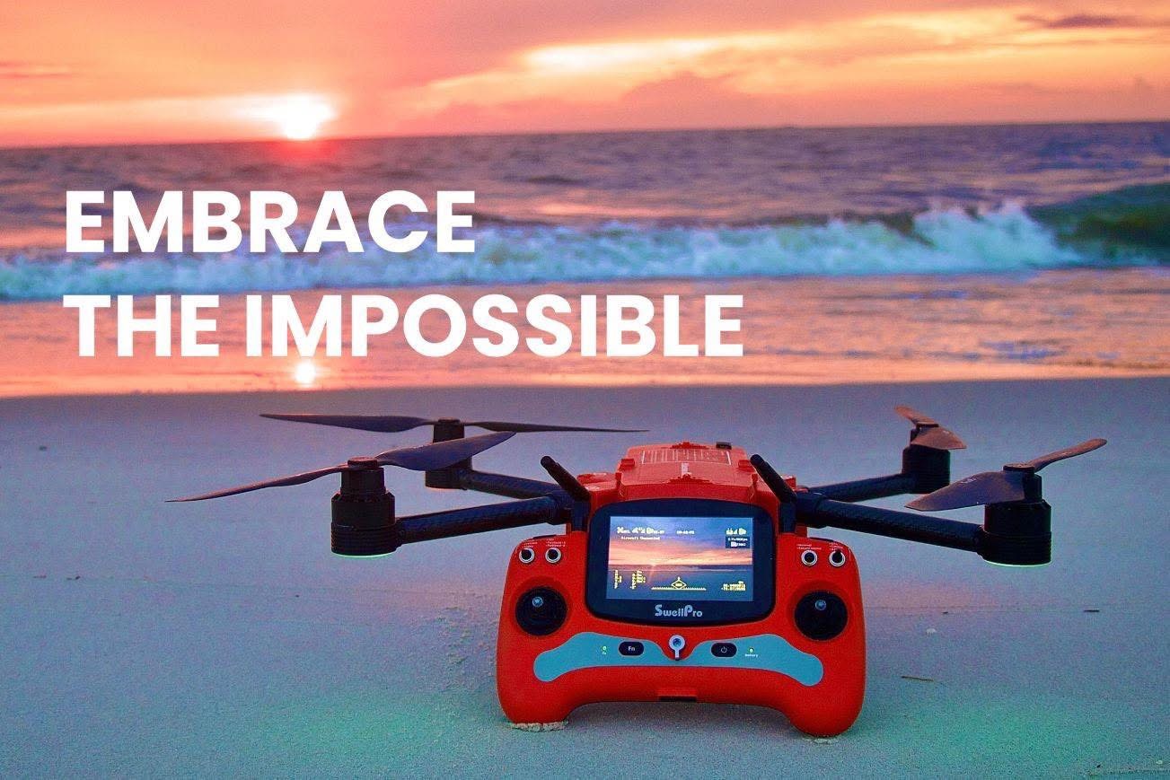 Embrace the impossible with SwellPro water-ready Drones!