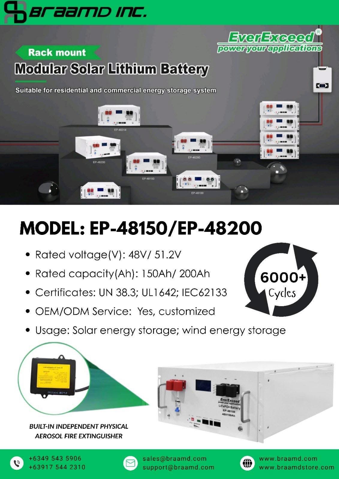 EverExceed’s Smart Lithium Batteries