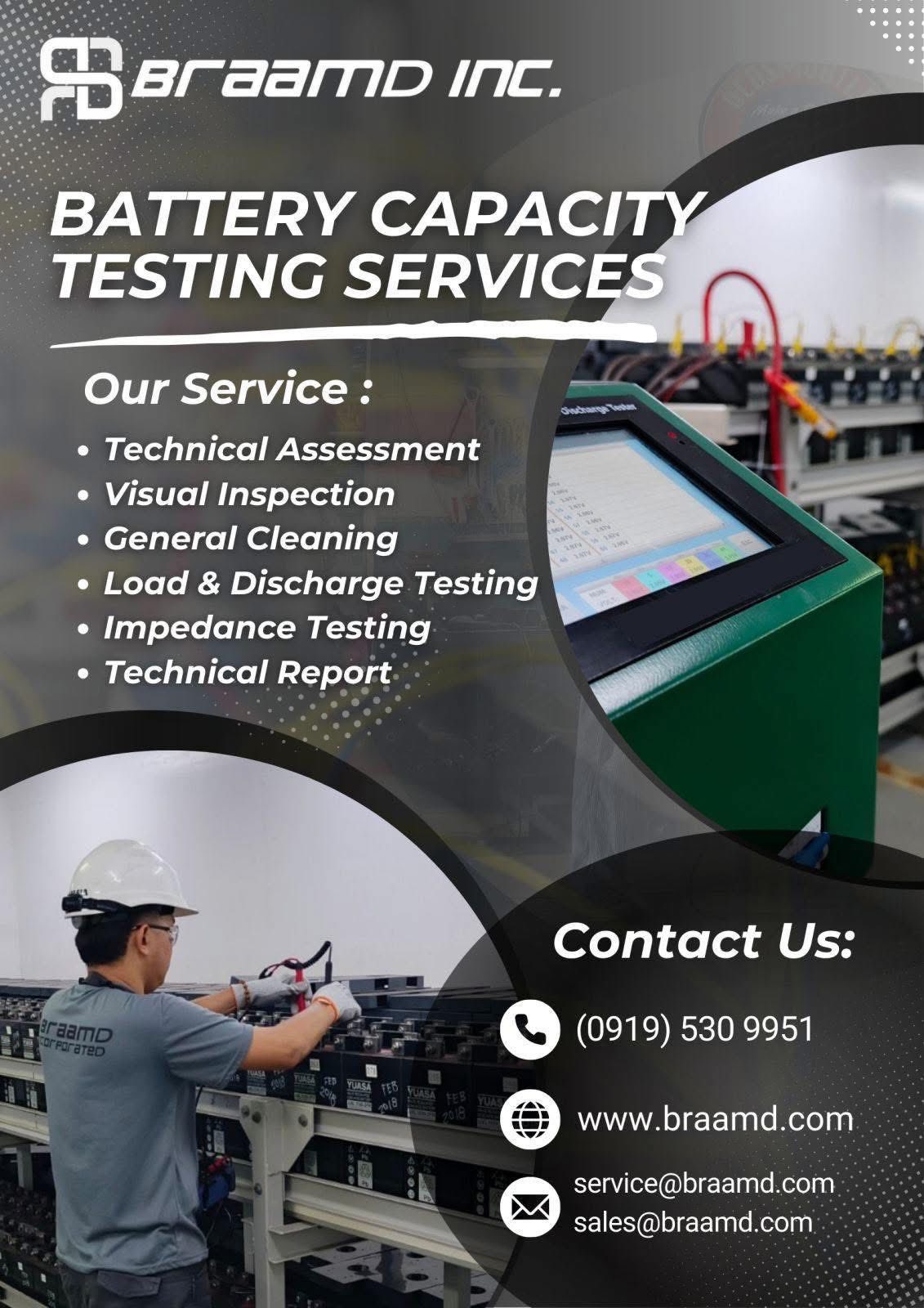 Battery UPS Charger Testing Service