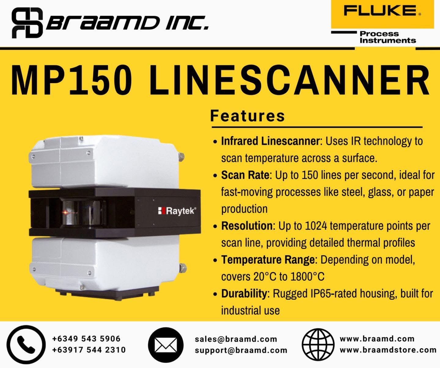 MP150 Linescanner – Precision Thermal Imaging for Moving Processes