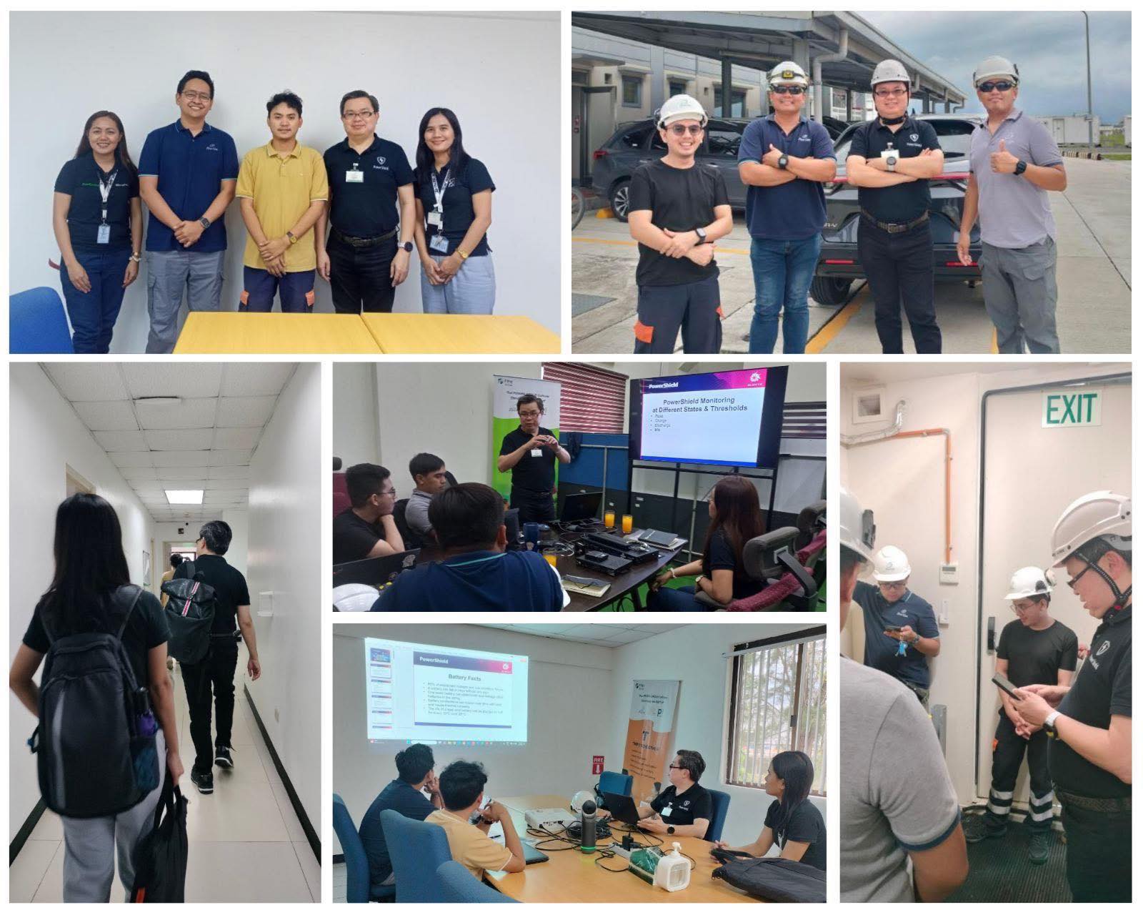 PowerShield joined us for a productive day of site visits, technical discussions, and hands-on knowledge sharing with our customers.