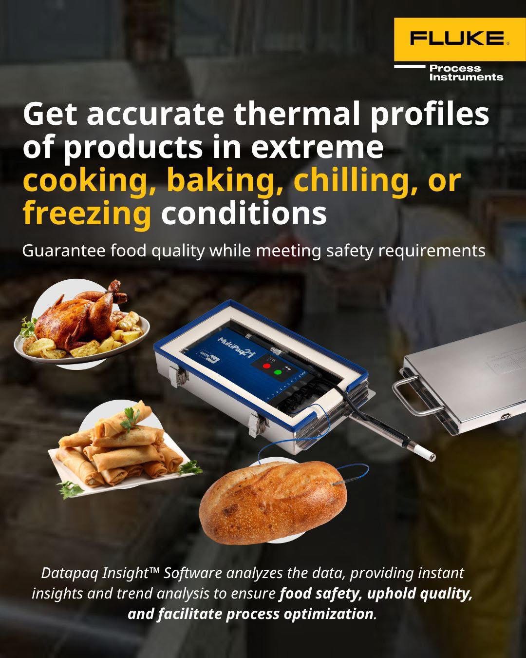 Datapaq® Food Tracker® Thermal Profiling System.