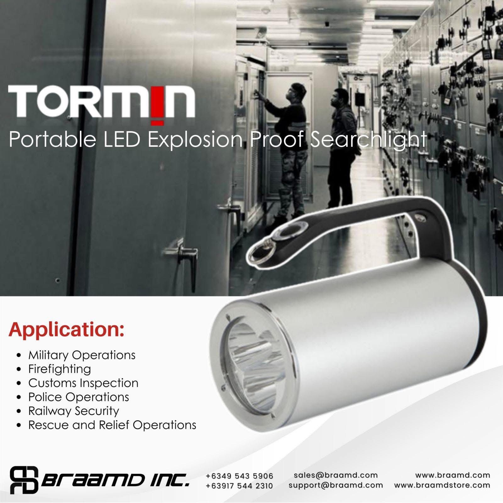TORMIN LED Portable Explosion-proof Searchlight