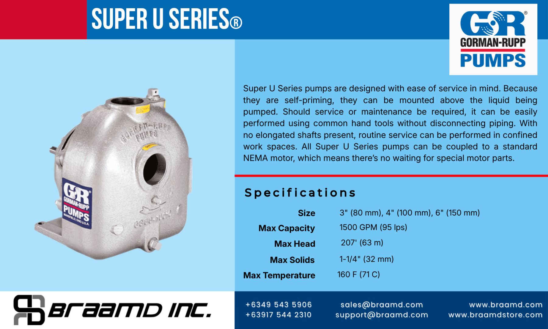 Gorman-Rupp Super U Series®