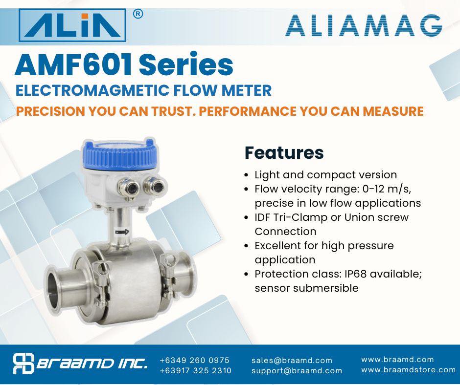 ALIA AMF601 Series Electromagnetic Flowmeter