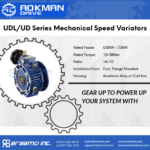 AOKMAN Drive UDL/UD Series Mechanical Speed Variators