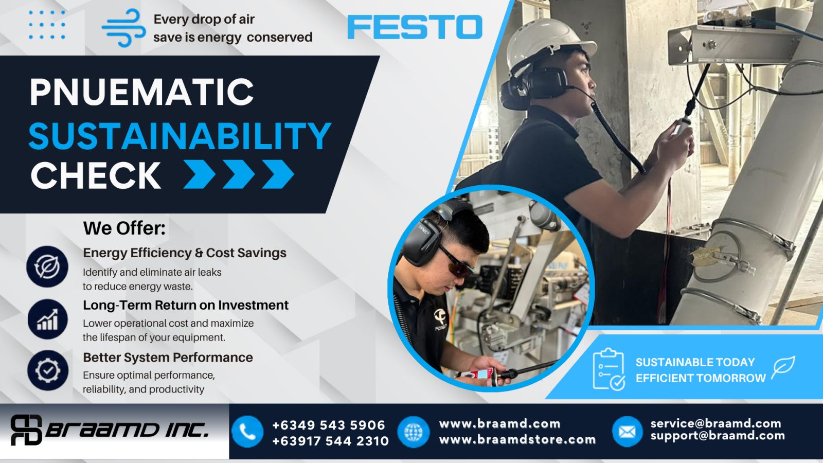 The FESTO Pneumatic Sustainability Check