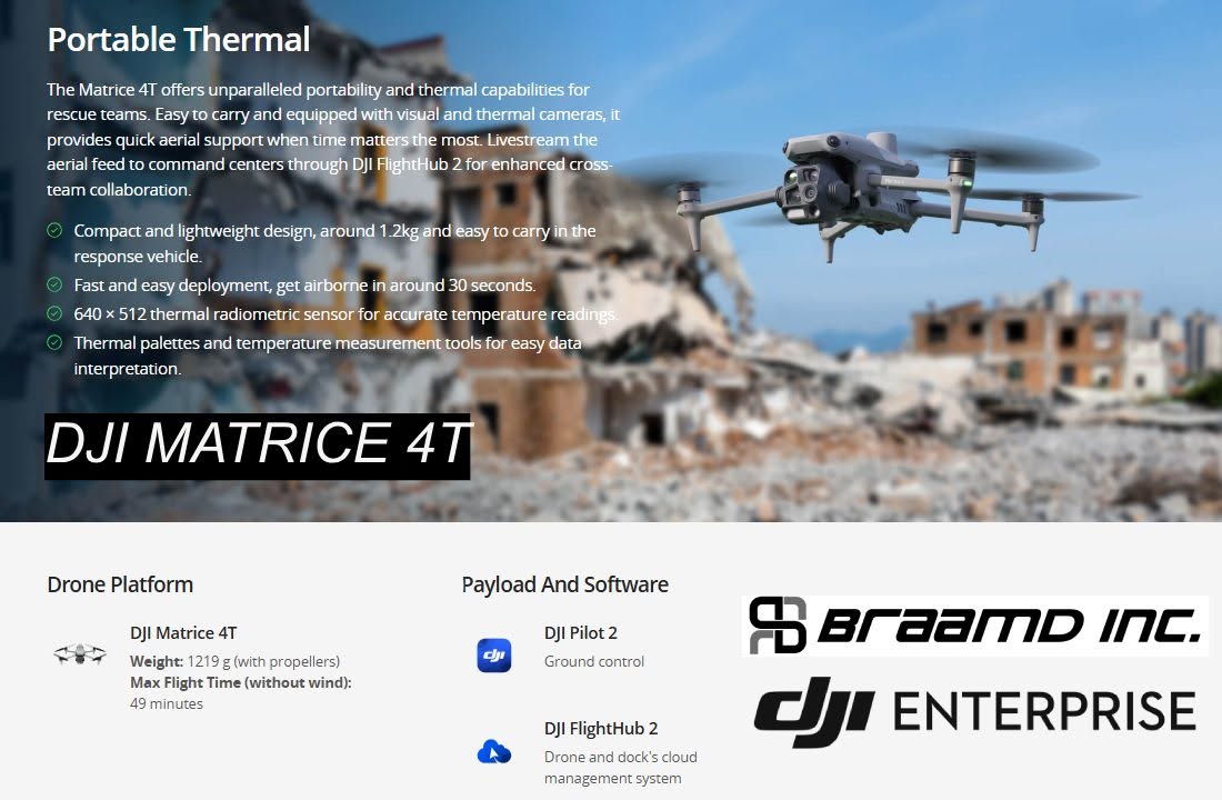 DJI MATRICE 4T