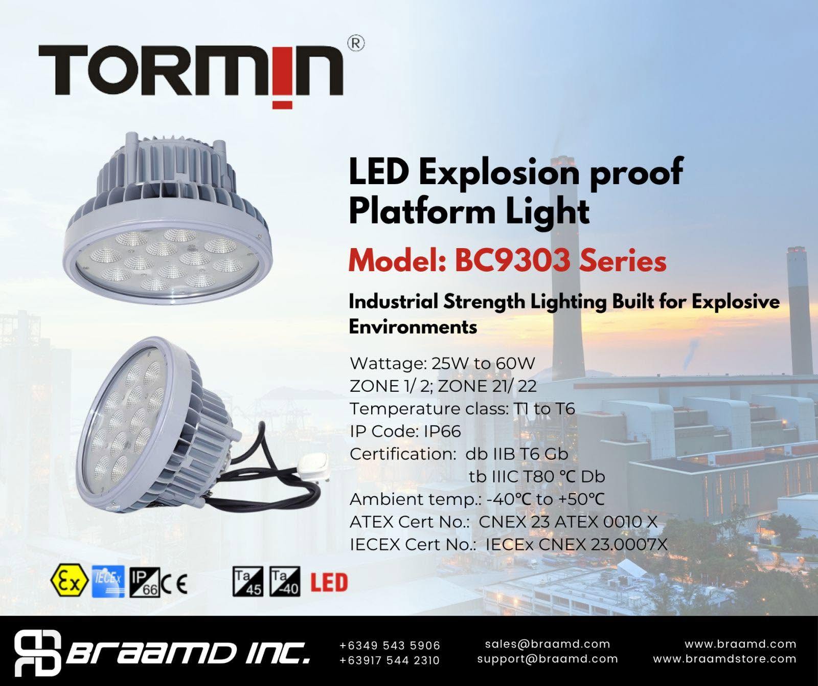 TORMIN BC9303 Series LED Explosion-proof Lighting