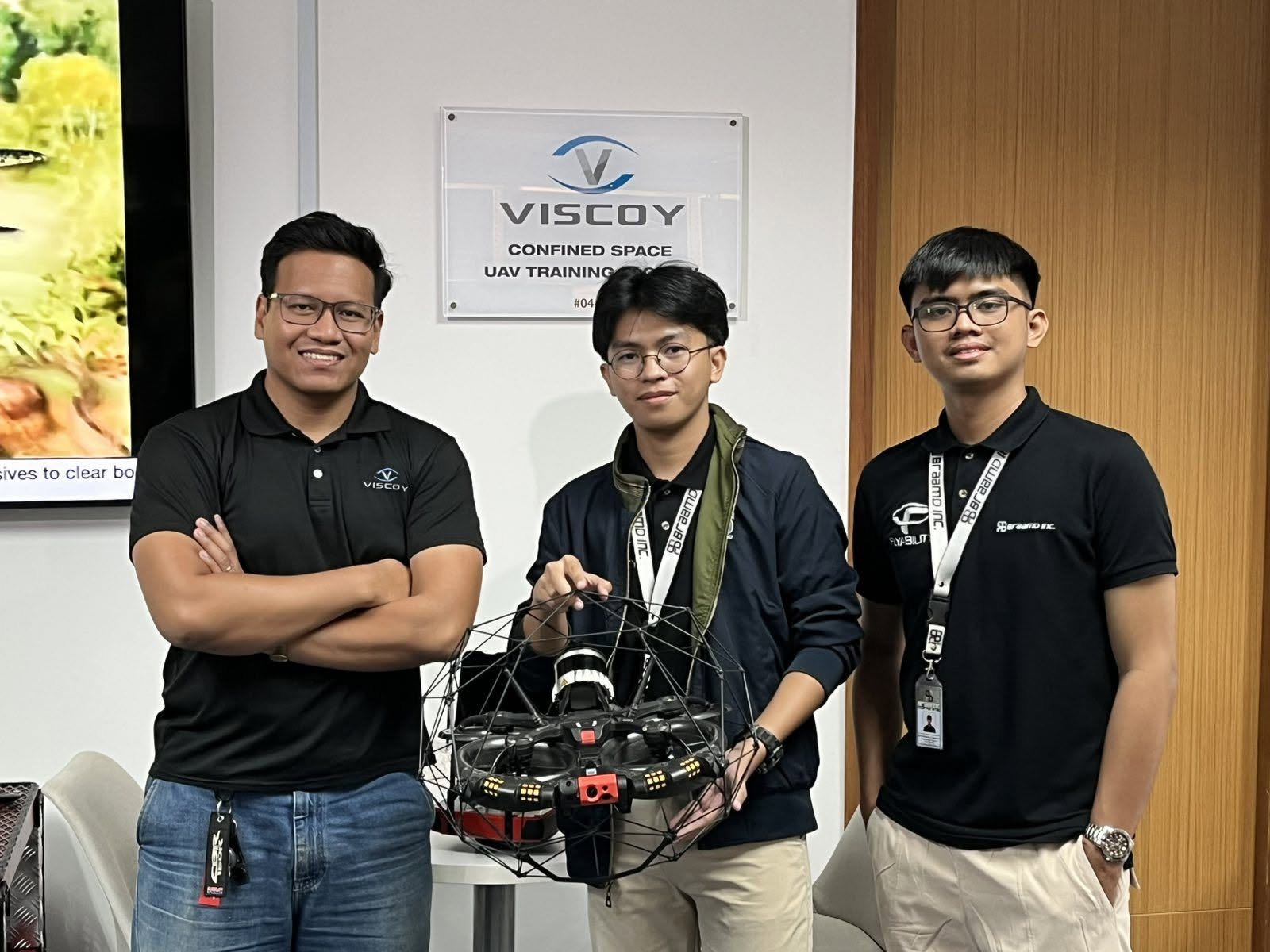 Flyability Elios 3 Training @ Viscoy Singapore Day 1.