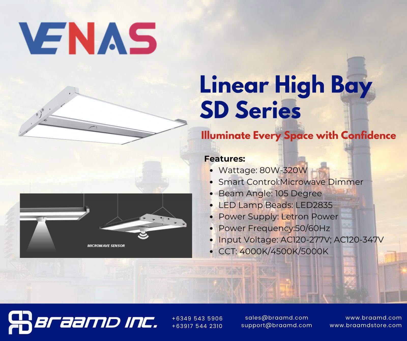VENAS Linear High Bay SD Series