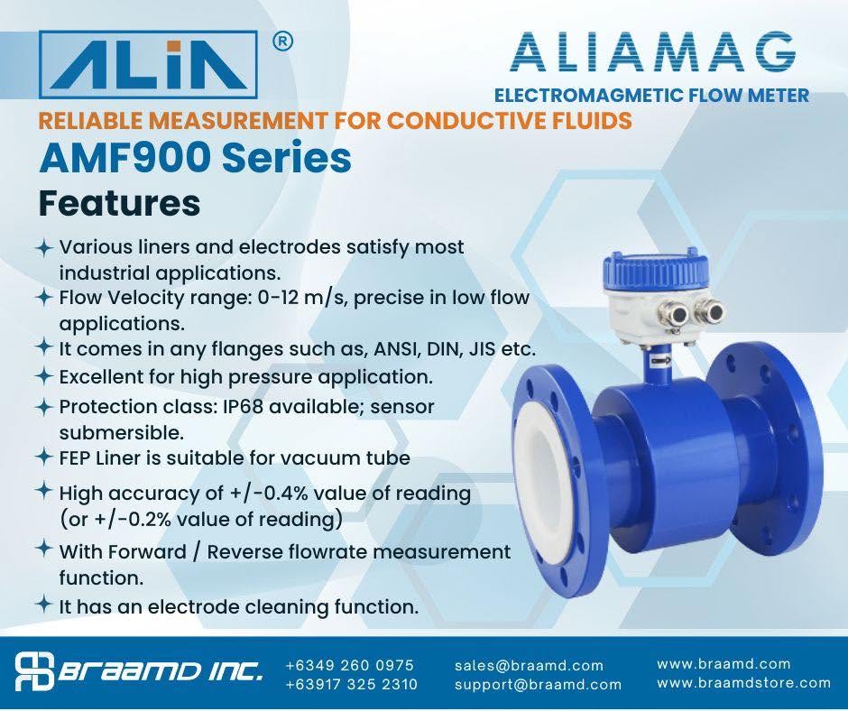 ALIA AMF900 Series Electromagnetic Flowmeter