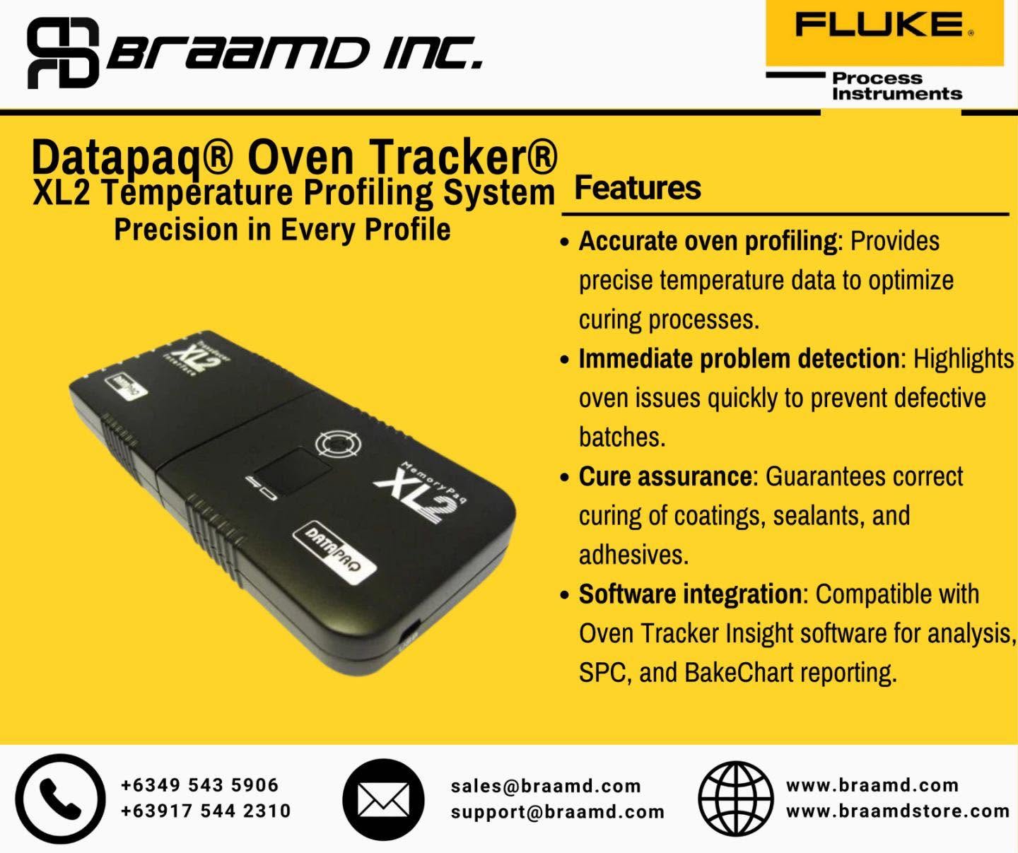 Datapaq® Oven Tracker® XL2 Precision Thermal Profiling for Coating Quality and Process Efficiency