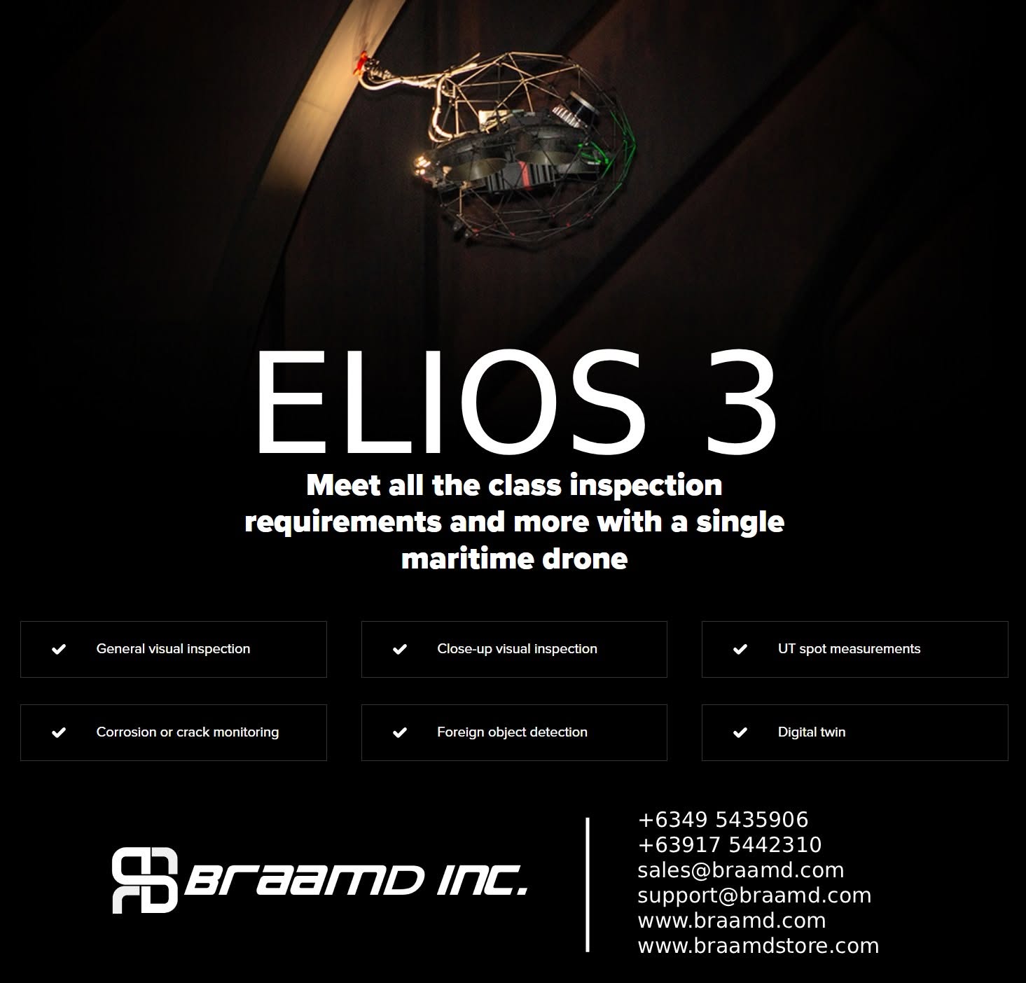 ELIOS 3 MARITIME DRONE