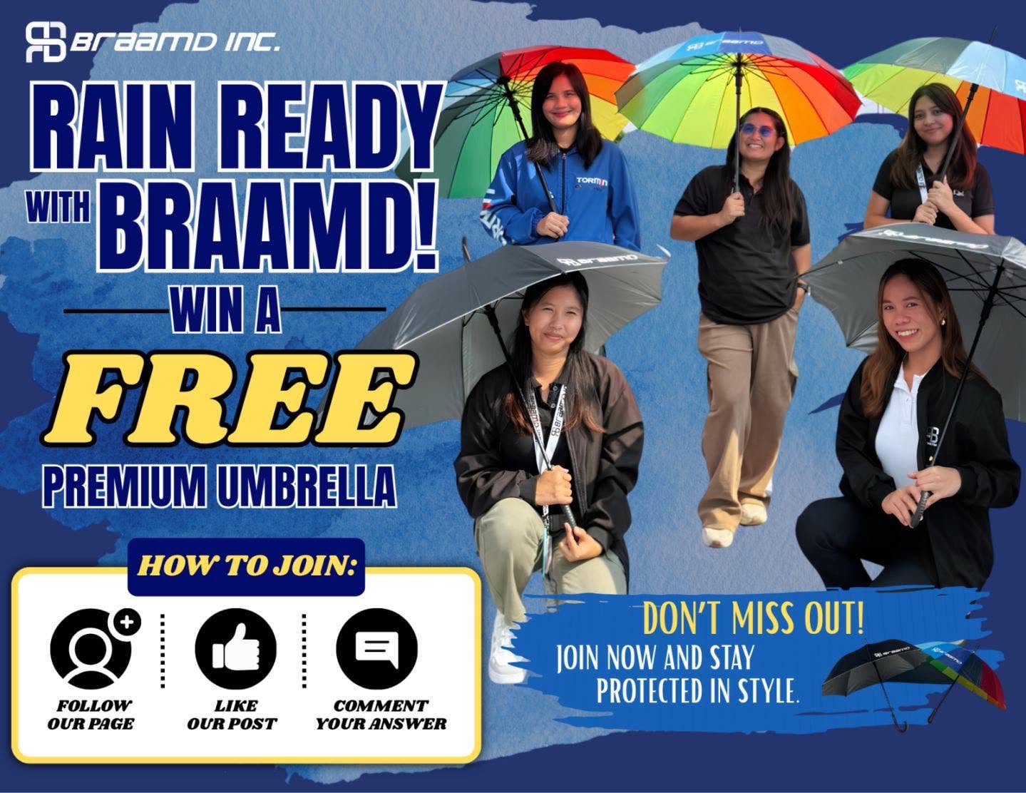 RAIN READY WITH BRAAMD