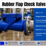 The Wesdom Rubber Flap Check Valve