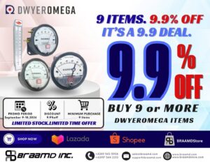 9 ITEMS. 9.9% OFF. IT’S A 9.9 DEAL!