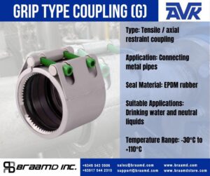 AVK's Grip type coupling (G)