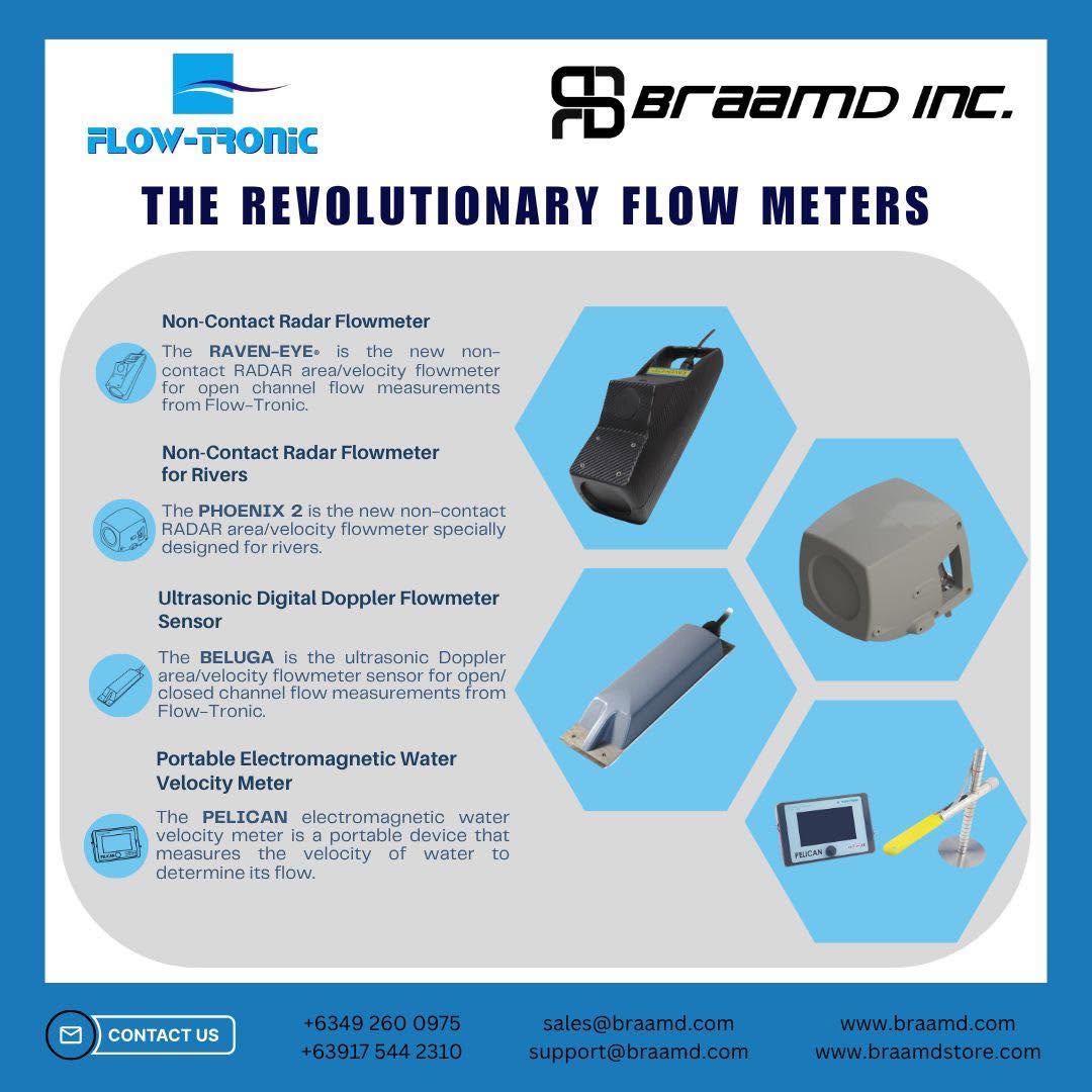 Flow-Tronic’s advanced flow meters deliver precise, reliable measurements for open channel and water flow applications.