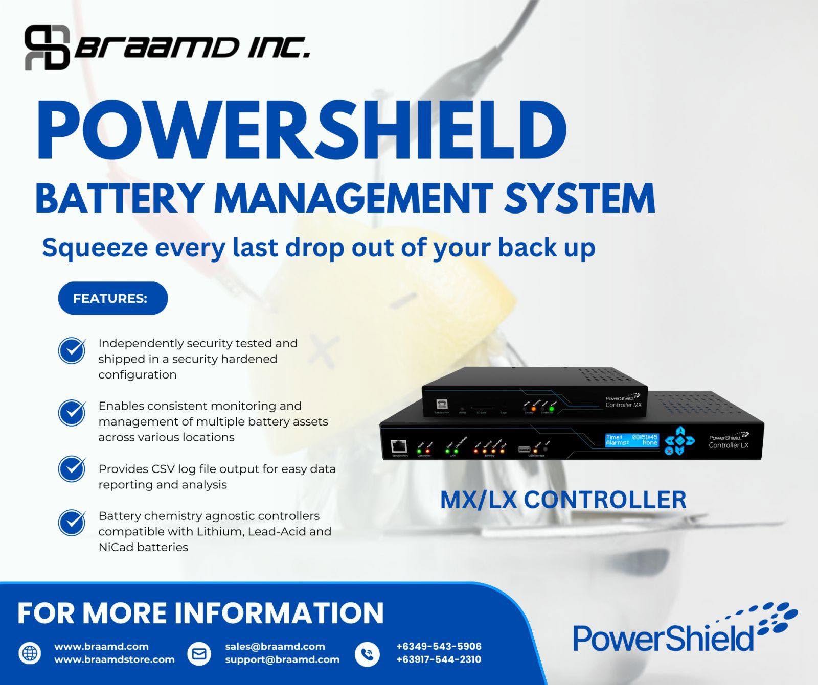 PowerShield Battery Management System