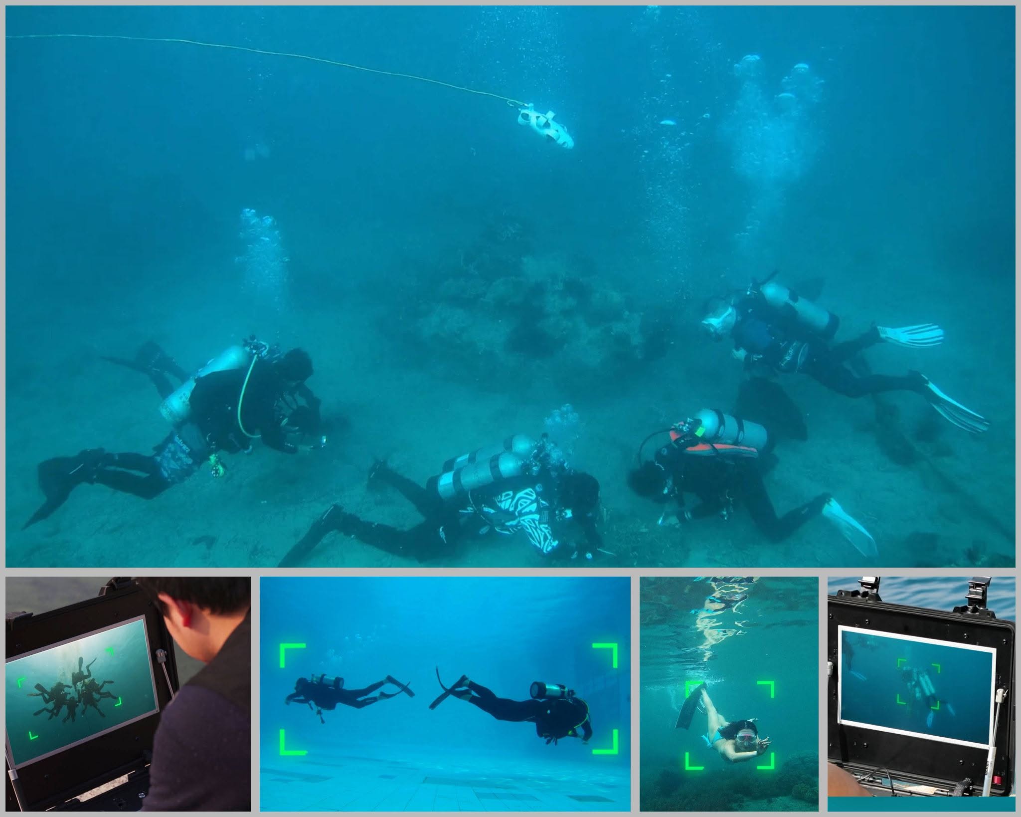 QYSEA FIFISH AI Diver Tracking