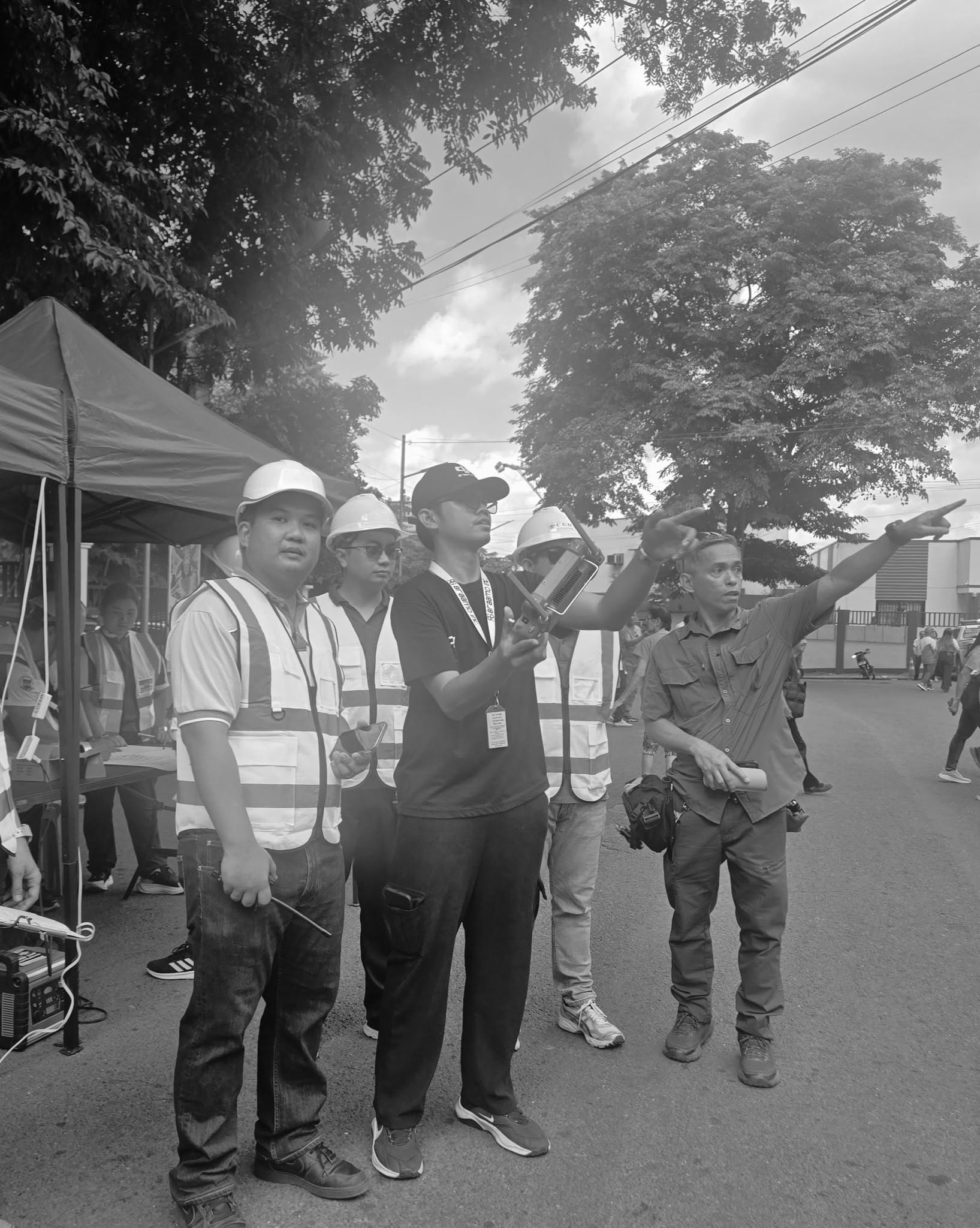 The DJI Matrice 4T paired with the DJI AS1 Speaker was utilized during a Search and Rescue (SAR) activity alongside CDRRMO Chief Arvin Carandang.