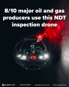 Why do 8 out of 10 of the world’s top oil and gas producers use an Elios drone