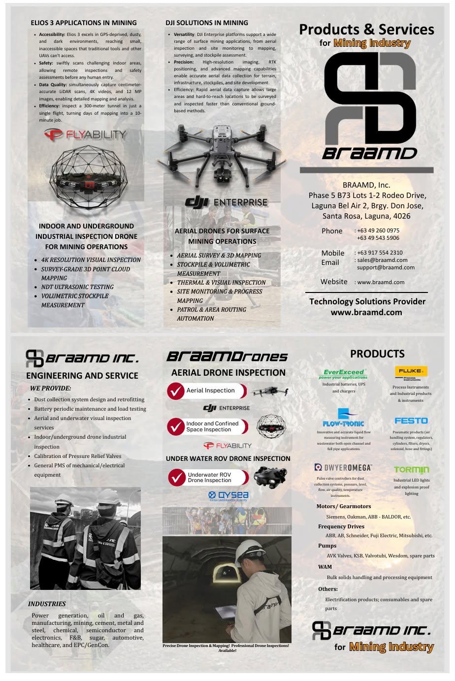 BRAAMD Inc Serves The Philippine Mining Industry