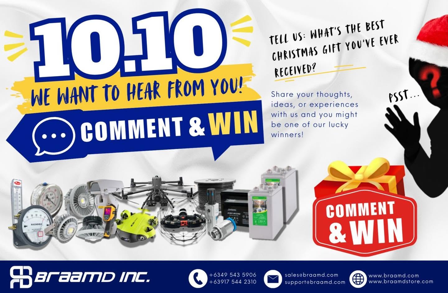 CELEBRATE 10.10 WITH BRAAMD INC.!